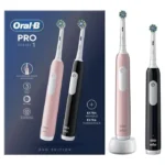 Oral-B Pro 1 Series Ηλεκτρική Οδοντόβουρτσα με Αισθητήρα Πίεσης Μαύρη