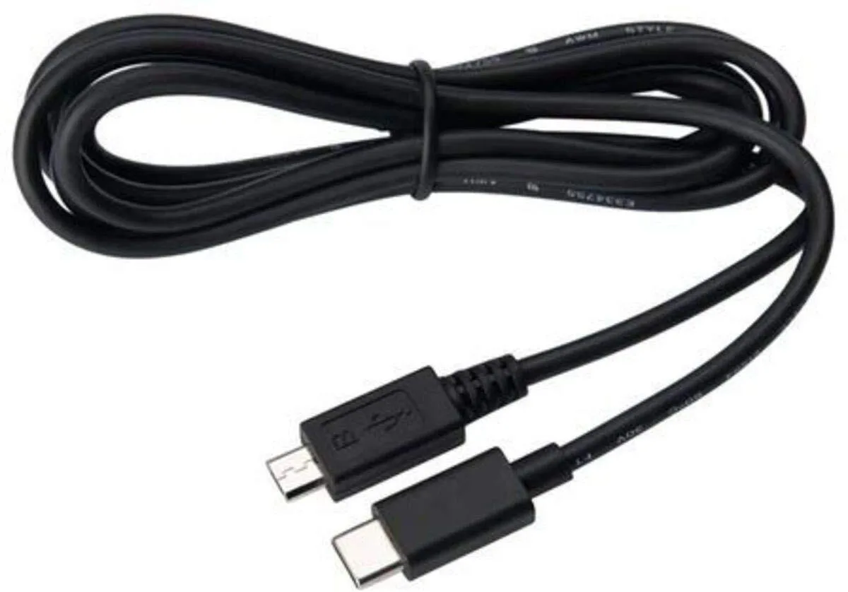 Jabra Usb Cable Black Usb-c To/micro-usb 150 Cm - Image 1