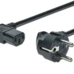 Digitus Schuko - IEC C13 Cable 1.8m Μαύρο AK-440102-018-S