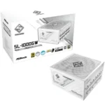 ASRock Steel Legend SL-1000GW 1000W Λευκό Τροφοδοτικό Υπολογιστή Full Modular 80 Plus Gold