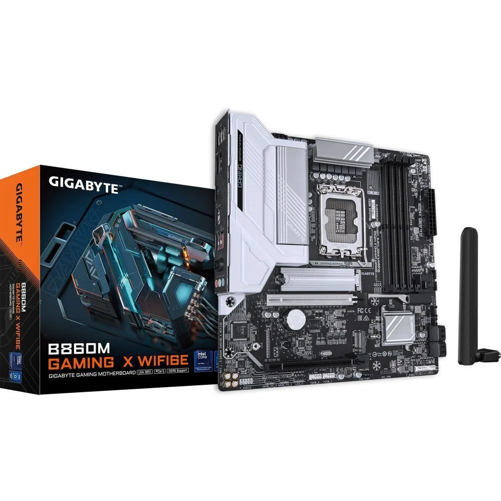 Gigabyte B860M Gaming X WIFI6E Motherboard Micro ATX με Intel 1851 Socket - Image 1