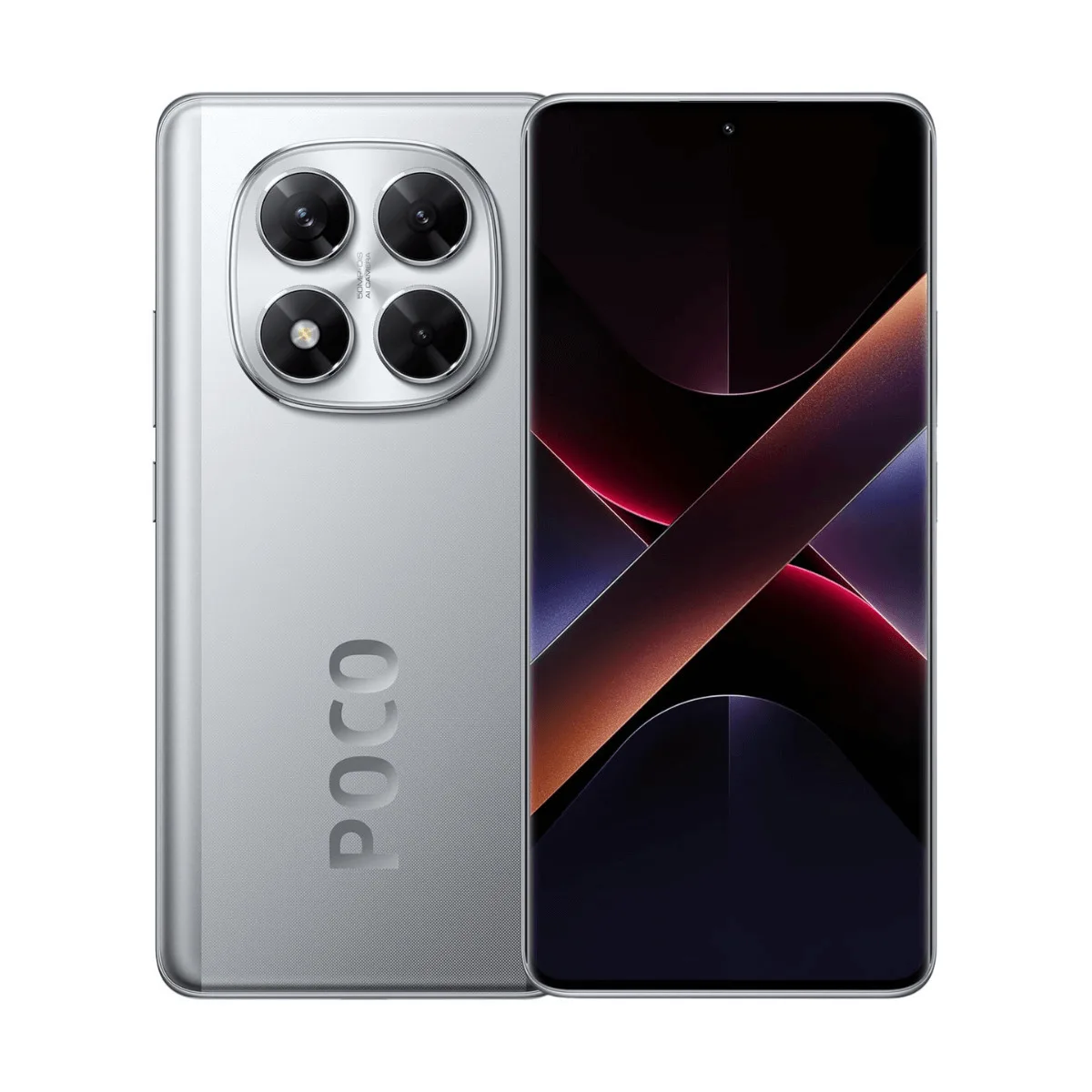 20250116101154_xiaomi_poco_x7_5g_dual_sim_8gb_256gb_asimi Xiaomi Poco X7 5G Dual SIM (8/256GB) Ασημί - Image 1