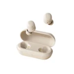 Havit TW969 Lite In-ear Bluetooth Handsfree Ακουστικά με Θήκη Φόρτισης Μπεζ