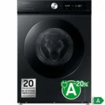 Samsung Πλυντήριο Ρούχων 9kg με Τεχνολογία Ατμού 1400 Στροφών Ecobubble Μαύρο WW90DB7U94GBU3