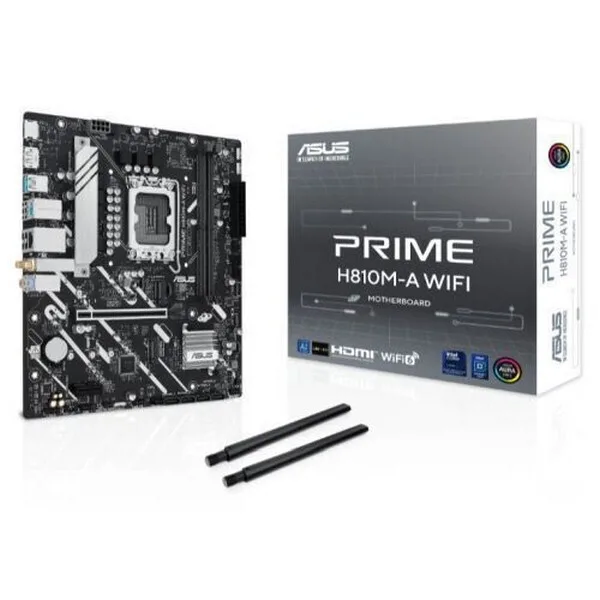 Asus Prime H810M-A WIFI Motherboard Micro ATX με Intel 1851 Socket 90MB1KJ0-M0EAY0 - Image 1