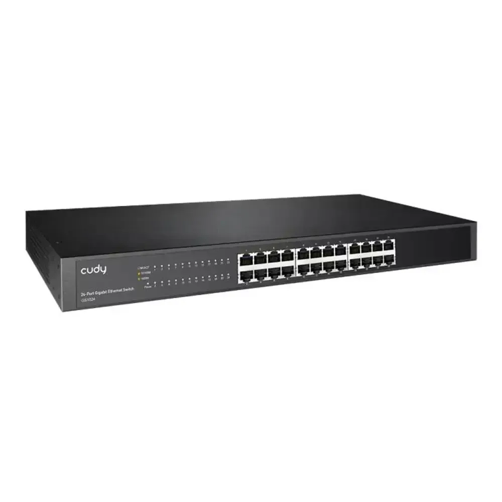 Cudy GS1024 v2 Unmanaged L2 Switch με 24 Θύρες Gigabit (1Gbps) Ethernet - Image 1