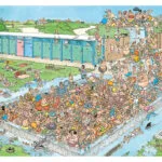 Puzzle Jan Van Haasteren Pool Pile-Up 2D 2000 Κομμάτια 20040