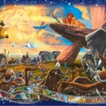 The Lion King Puzzle 2D 1000 Κομμάτια 12000321
