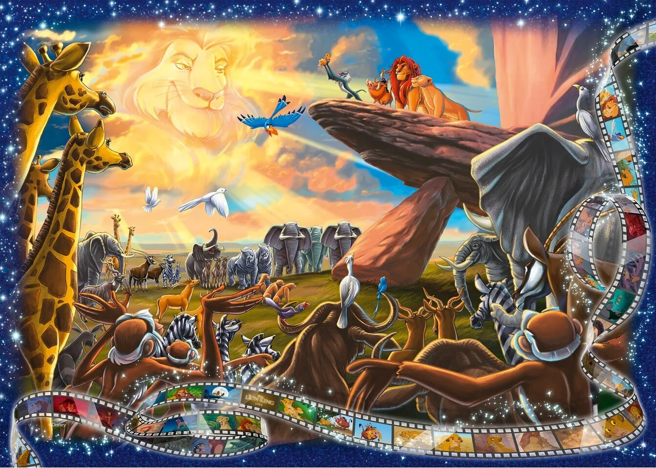 20250117163625_c3f78f46 The Lion King Puzzle 2D 1000 Κομμάτια 12000321 - Image 1