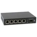 Level One GEP-0625 Unmanaged L2 PoE++ Switch με 5 Θύρες Ethernet και 1 SFP Θύρα