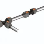 Gardena 02771-20 Ταφ Σωλήνων Ποτίσματος 25mm Γκρι