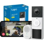 TP-LINK Κουδούνι Πόρτας Tapo D210 Μαύρο