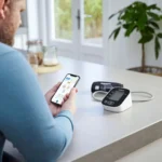 Omron M2 Intelli Ηλεκτρονικό Πιεσόμετρο Μπράτσου Ακριβείας με Bluetooth HEM-7146T2-EBK