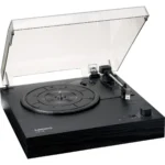 Lenco LS-15BK Πικάπ με Belt Drive, Προενίσχυση και Ενσωματωμένα Ηχεία Μαύρο