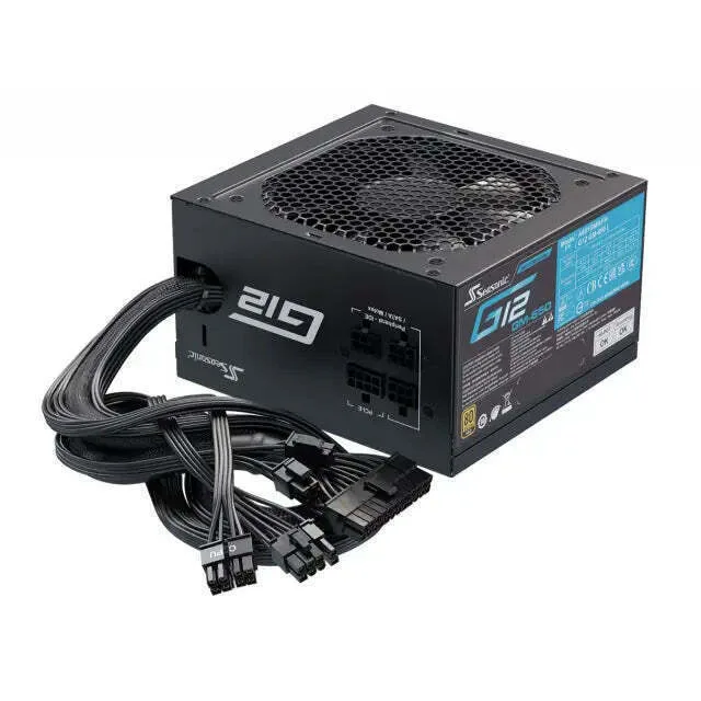 Seasonic G12 GM 650W Μαύρο Τροφοδοτικό Υπολογιστή Semi Modular 80 Plus Gold - Image 1