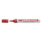 Edding 3000 Ανεξίτηλος Μαρκαδόρος Κόκκινος - #FF0000 4-3000002