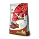 Farmina N&D Quinoa Skin & Coat Adult Mini 2.5kg Ξηρά Τροφή χωρίς Σιτηρά & Γλουτένη για Ενήλικους Σκύλους Μικρόσωμων Φυλών με Ελάφι