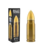 Bullet Brass Μπουκάλι Θερμός Ανοξείδωτο / Πλαστικό 350ml Brass με Λαβή GAD03006