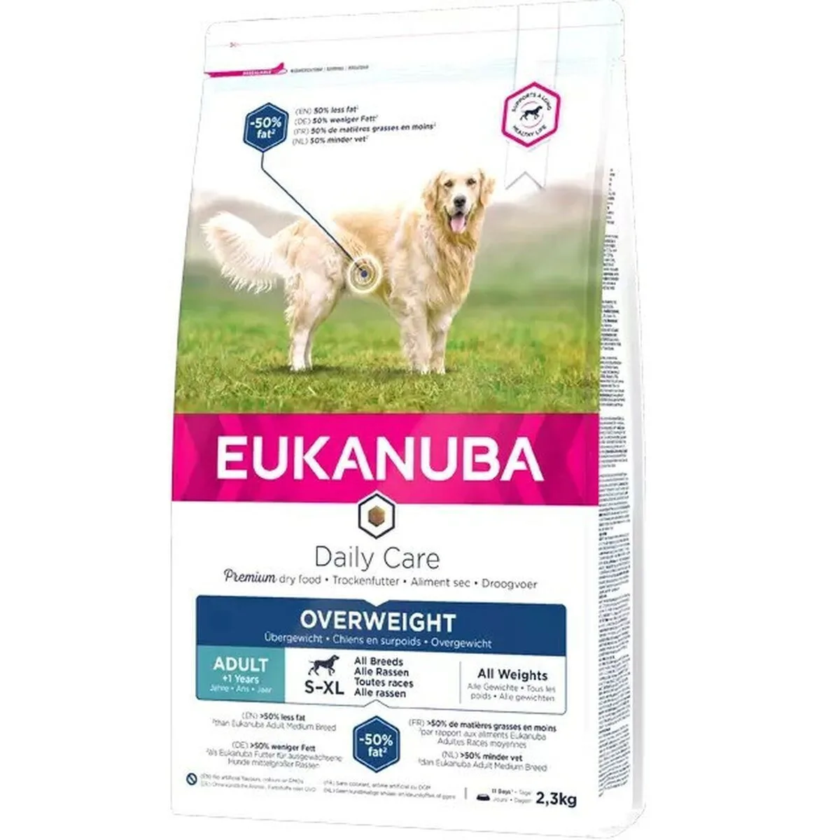 20250123104723_eukanuba_adult_daily_care_overweight_12kg_xira_trofi_diaitis_gia_enilikous_skylous_mikrosomon_fylon Eukanuba Adult Daily Care Overweight 12kg Ξηρά Τροφή Διαίτης, χωρίς Γλουτένη για Ενήλικους Στειρωμένους Σκύλους Μικρόσωμων Φυλών με Κοτόπουλο και Γαλοπούλα - Image 1
