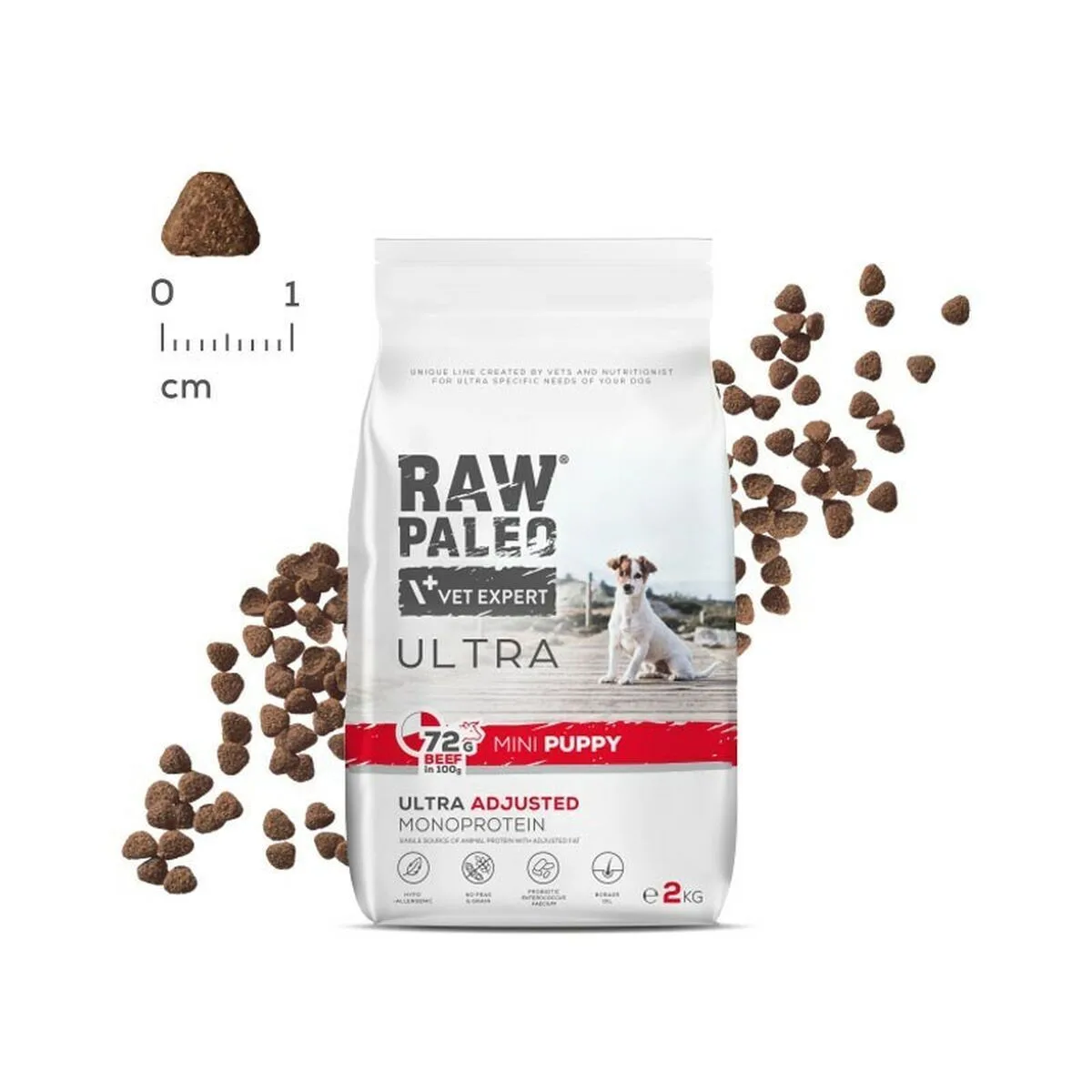 20250123104723_f0a005a5 Vetexpert Raw Paleo Ultra Beef Puppy Mini 8kg - Image 1