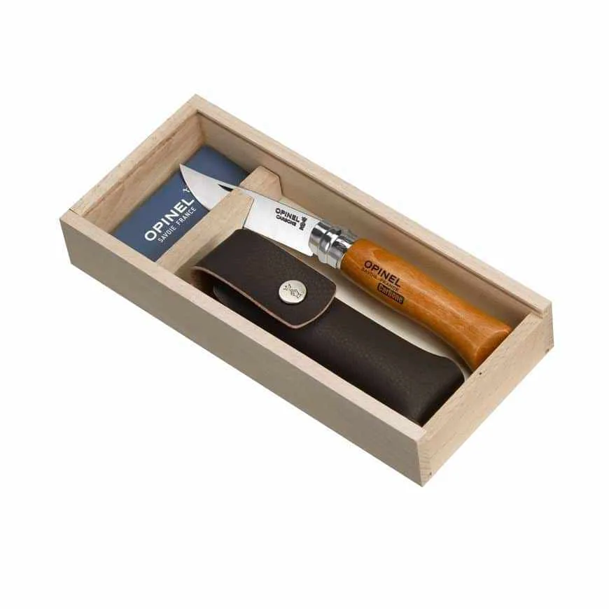 Opinel Νο.08 Σουγιάς Καφέ σε Θήκη 000815 - Image 1