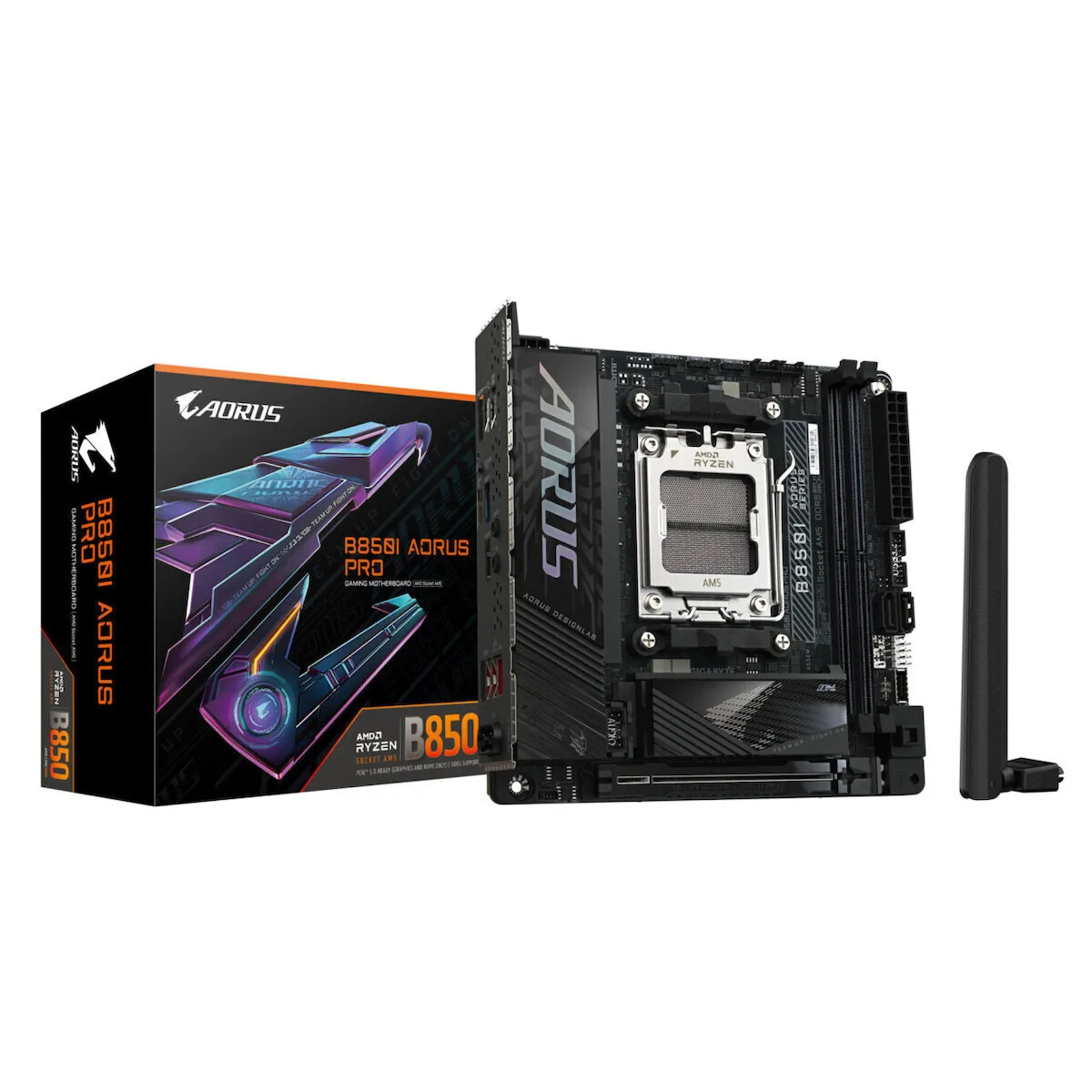 Gigabyte B850I AORUS PRO Wi-Fi Motherboard Mini ITX με AMD AM5 Socket - Image 1