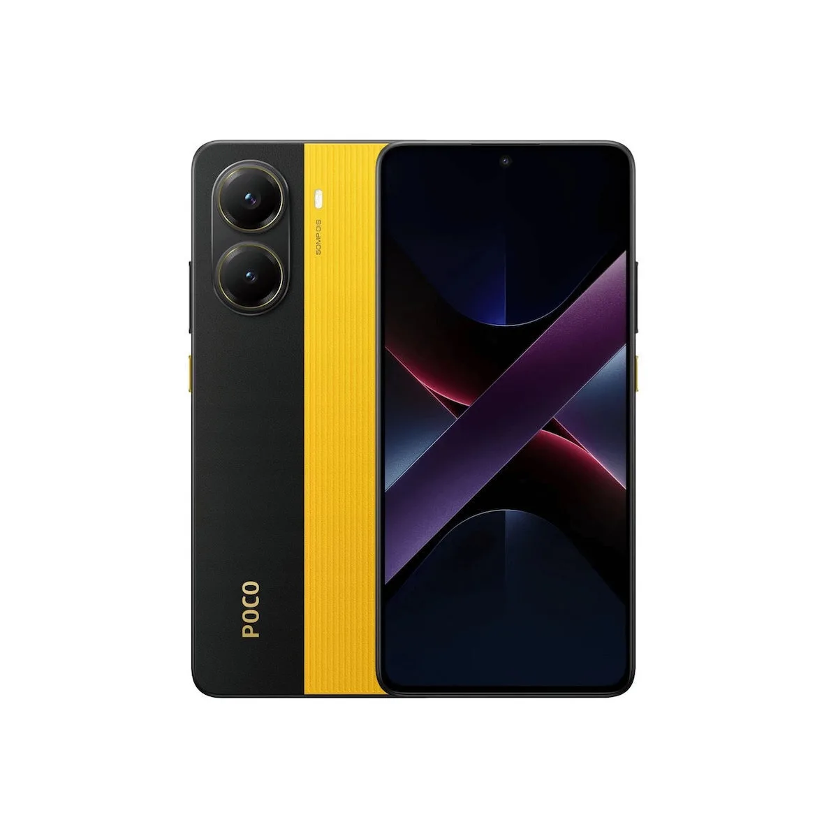 20250123133429_xiaomi_poco_x7_pro_nfc_5g_dual_sim_8gb_256gb_kitrino Xiaomi Poco X7 Pro NFC 5G Dual SIM (8/256GB) Κίτρινο - Image 1