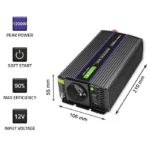 Qoltec Φορτιστής Μπαταρίας Αυτοκινήτου 12V με USB 51925