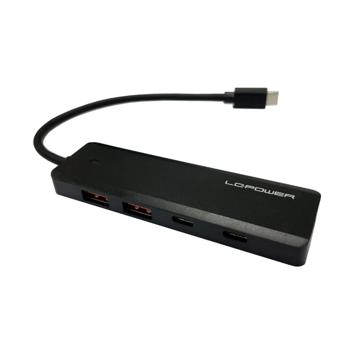 20250124105728_lc_power_usb_3_0_hub_4_thyron_me_syndesi_usb_a LC-Power USB 3.0 Hub 4 Θυρών με σύνδεση USB-A - Image 1
