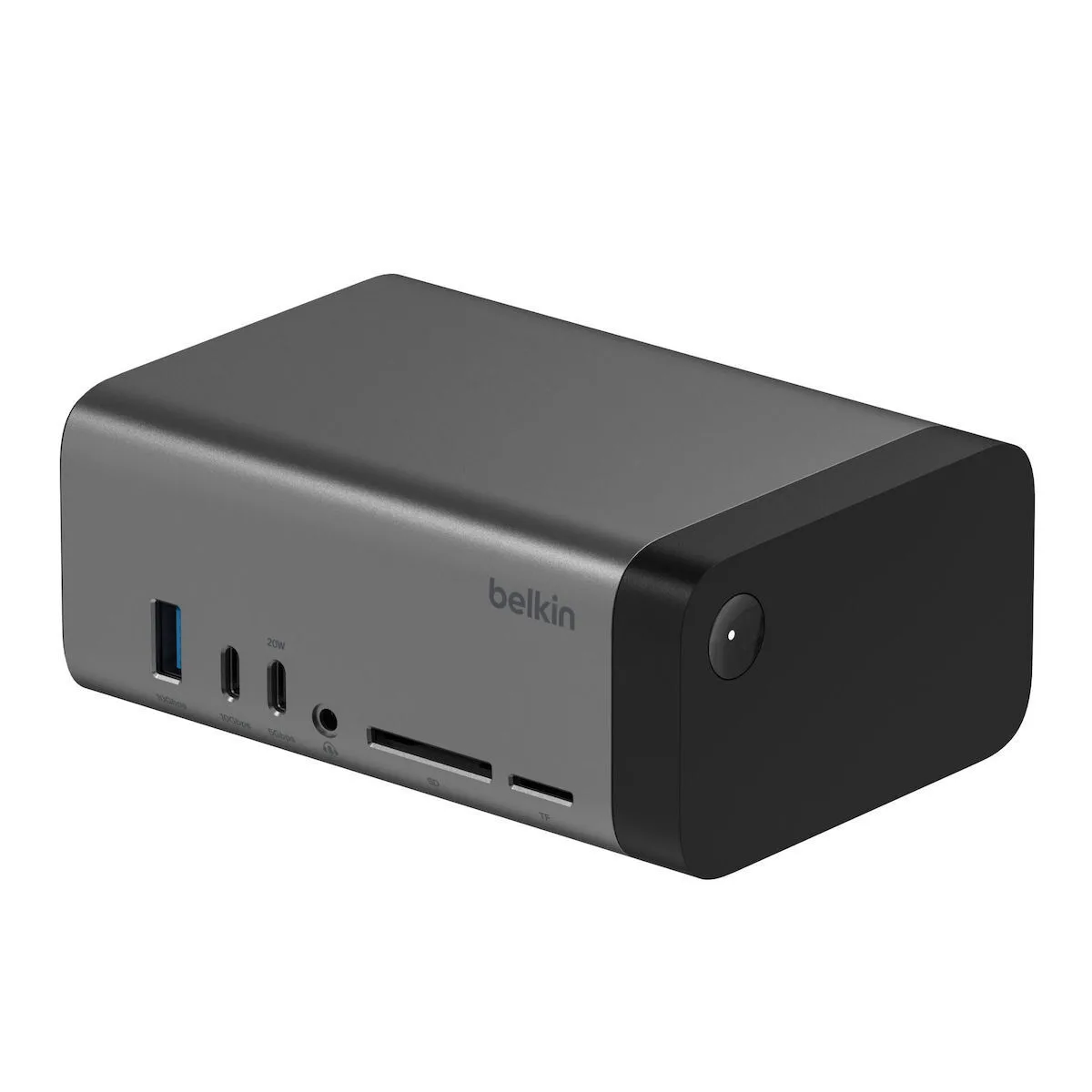 20250127122535_belkin_11_in_1_pro_gan_dock_usb_c_docking_station_me_hdmi_4k_pd_ethernet_kai_syndesi_3_othonon_gri Belkin 11-in-1 Pro GaN Dock USB-C Docking Station με HDMI 4K PD Ethernet και σύνδεση 3 Οθονών Γκρι - Image 1