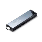 Adata Elite Ue800 2.0TB USB 3.2 Stick με σύνδεση USB-C Ασημί
