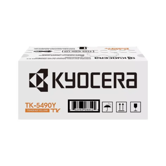 Kyocera TK-5490Y Γνήσιο Toner Laser Εκτυπωτή Κίτρινο 2400 Σελίδων (1T0C22ANL1) - Image 1