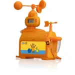 DieMaus 9810100 Ασύρματος Μετεωρολογικός Σταθμός Ψηφιακός Επιτραπέζιος Κίτρινος