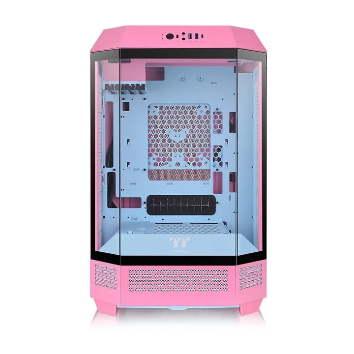20250129120708_4c63ea45 Thermaltake The Tower 300 Micro Tower Κουτί Υπολογιστή με Πλαϊνό Παράθυρο και RGB Φωτισμό Bubble Pink - Image 1