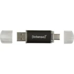 Intenso Twist Line 512GB USB 3.2 Stick με σύνδεση USB-C & USB-A Μαύρο