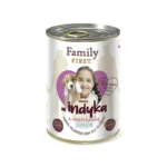Family First Υγρή Τροφή για Κουτάβια σε Κονσέρβα με Γαλοπούλα και Καρότο χωρίς Γλουτένη 400gr FF-19063