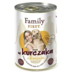 Family First Υγρή Τροφή Σκύλων σε Κονσέρβα με Κοτόπουλο χωρίς Γλουτένη 400gr