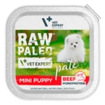 VetExpert Raw Paleo Υγρή Τροφή για Κουτάβια σε Ταψάκι με Βοδινό χωρίς Σιτηρά & Γλουτένη 150gr 1611D3905