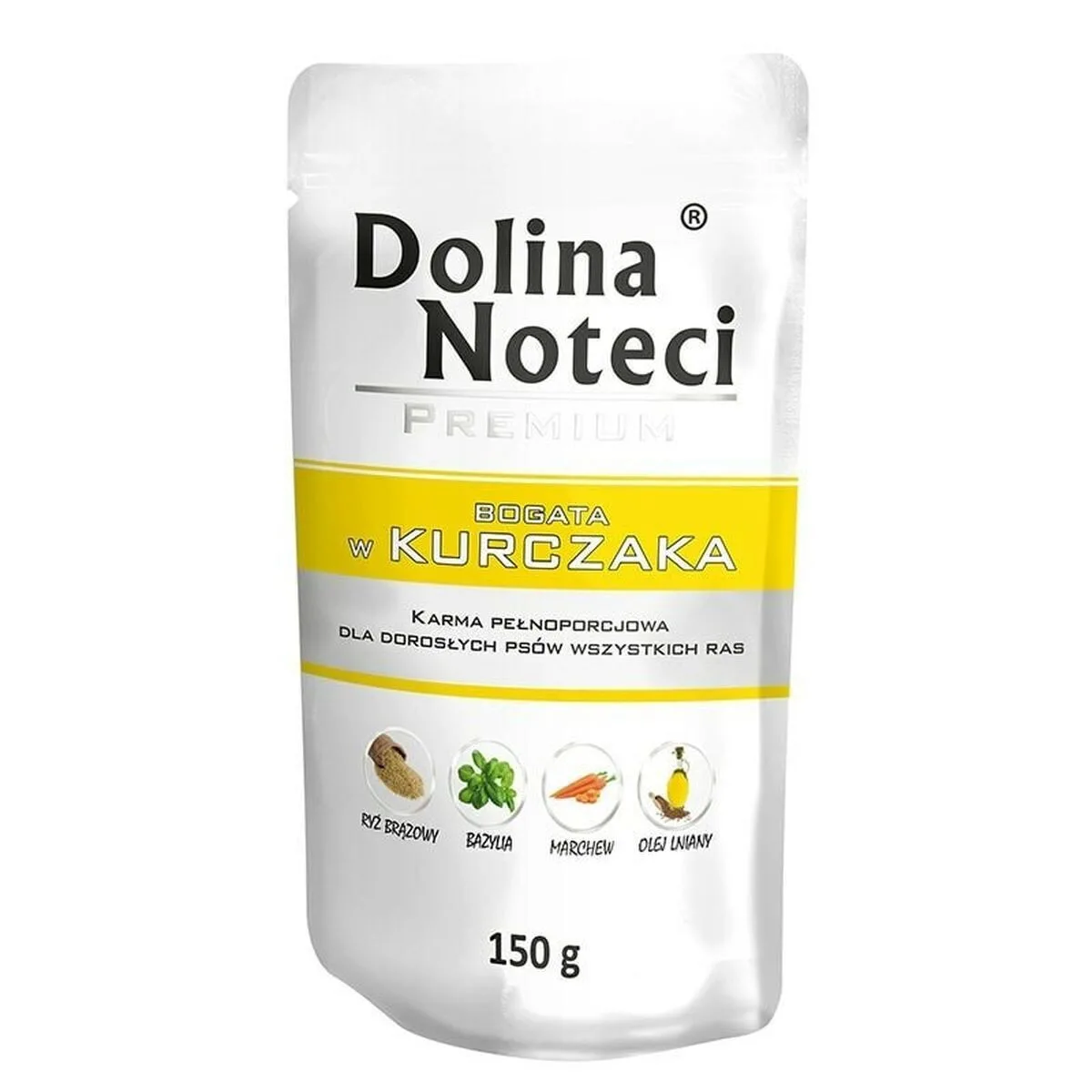 Dolina Noteci Premium Rich Υγρή Τροφή Σκύλων σε Φακελάκι με Κοτόπουλο χωρίς Γλουτένη 400gr DLZDNTKMP0189 - Image 1