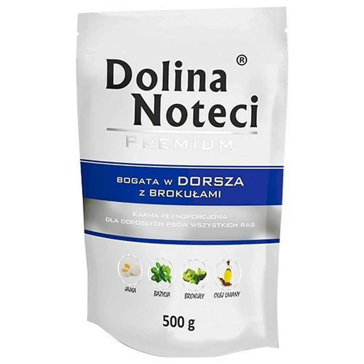 Dolina Noteci Premium Υγρή Τροφή Σκύλων σε Φακελάκι Διαίτης με Ψάρι χωρίς Γλουτένη 500gr 5900842015819 - Image 1