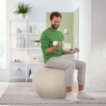 Leitz Ergo 65cm Light Grey Sitting Jump Ball 65420085