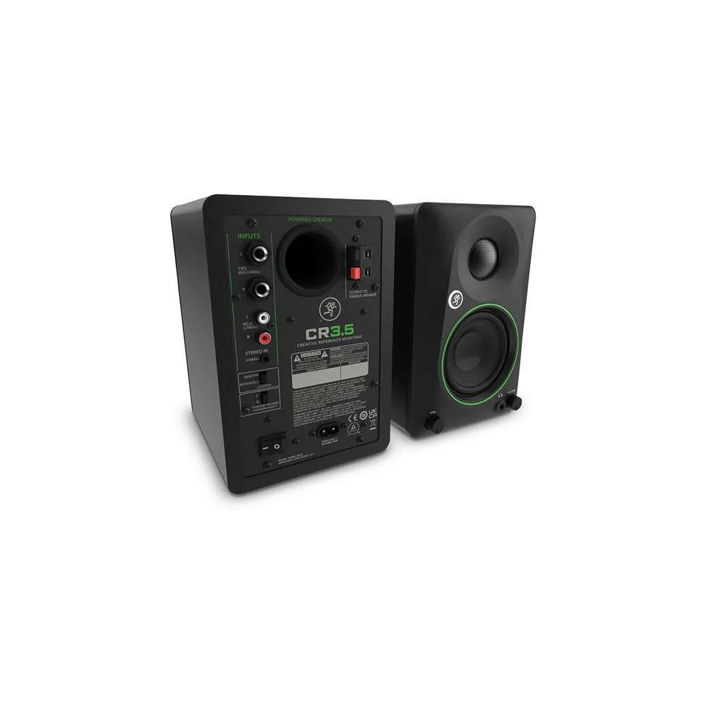 20250203144736_64f8f002 Mackie CR3.5 Ηχεία Studio Monitor 3.5" 50W (Ζεύγος) Μαύρα - Image 1