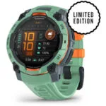 Garmin Instinct 3 AMOLED Aluminium 45mm Αδιάβροχο Smartwatch με Παλμογράφο (Neo Tropic with Neo Tropic Band)