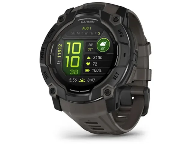20250203150204_612c8db3 Garmin Instinct 3 AMOLED Aluminium 50mm Αδιάβροχο Smartwatch με Παλμογράφο (Black with Charcoal Band) - Image 1