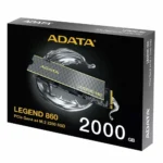 Adata Legend 860 SSD 2TB M.2 PCI Express 4.0 SLEG-860-2000GCS