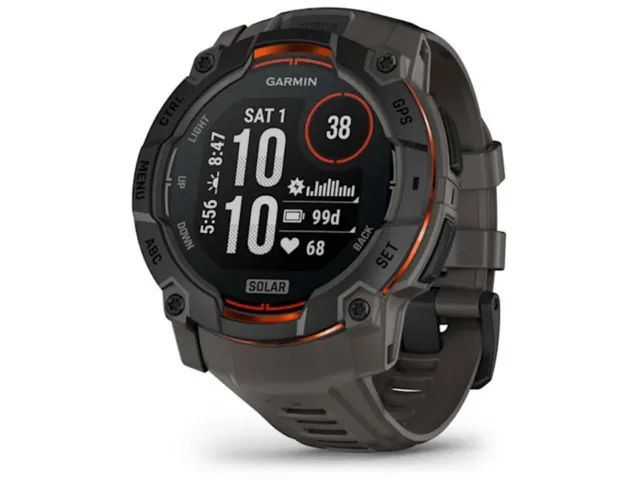 20250203160727_a65b61b2 Garmin Instinct 3 Solar Aluminium 50mm Αδιάβροχο Smartwatch με Παλμογράφο (Black with Charcoal Band) - Image 1