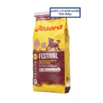 Josera Festival 0.9kg Ξηρά Τροφή Σκύλων χωρίς Γλουτένη με Σολομό, Πουλερικά, Ρύζι, Πατάτες, Συκώτι και Κρέας