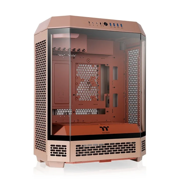 Thermaltake The Tower 600 Gaming Midi Tower Κουτί Υπολογιστή με Πλαϊνό Παράθυρο Gravel Sand - Image 1
