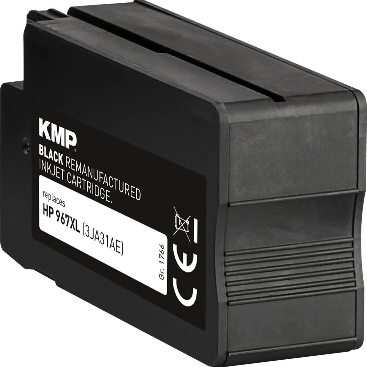 20250205104254_kmp_symvato_melani_ektypoti_inkjet_hp_3ja31ae_967_xl_mayro_1tmch KMP Συμβατό Μελάνι Εκτυπωτή InkJet HP 3JA31AE, 967 XL 70ml Μαύρο 1τμχ - Image 1