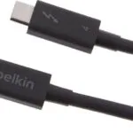 Belkin Thunderbolt 4 Cable 100W Μαύρο 1m